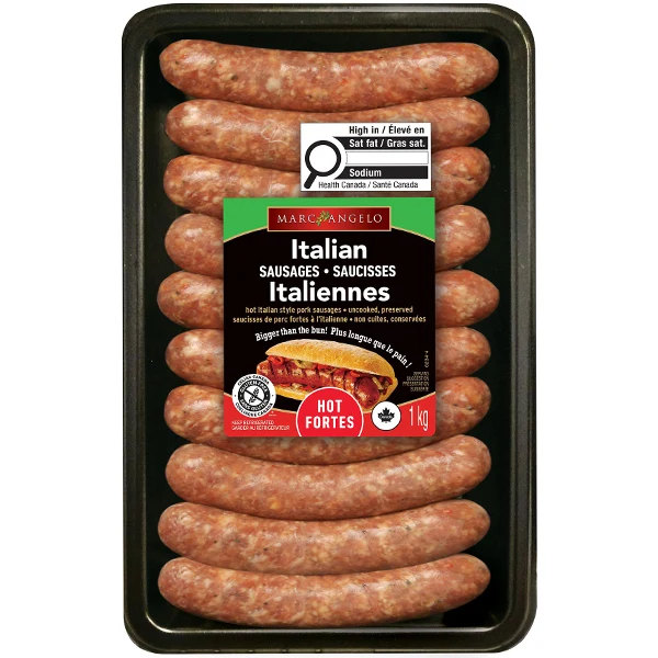 Marc Angelo - Hot Italian Pork Sausages 1KG