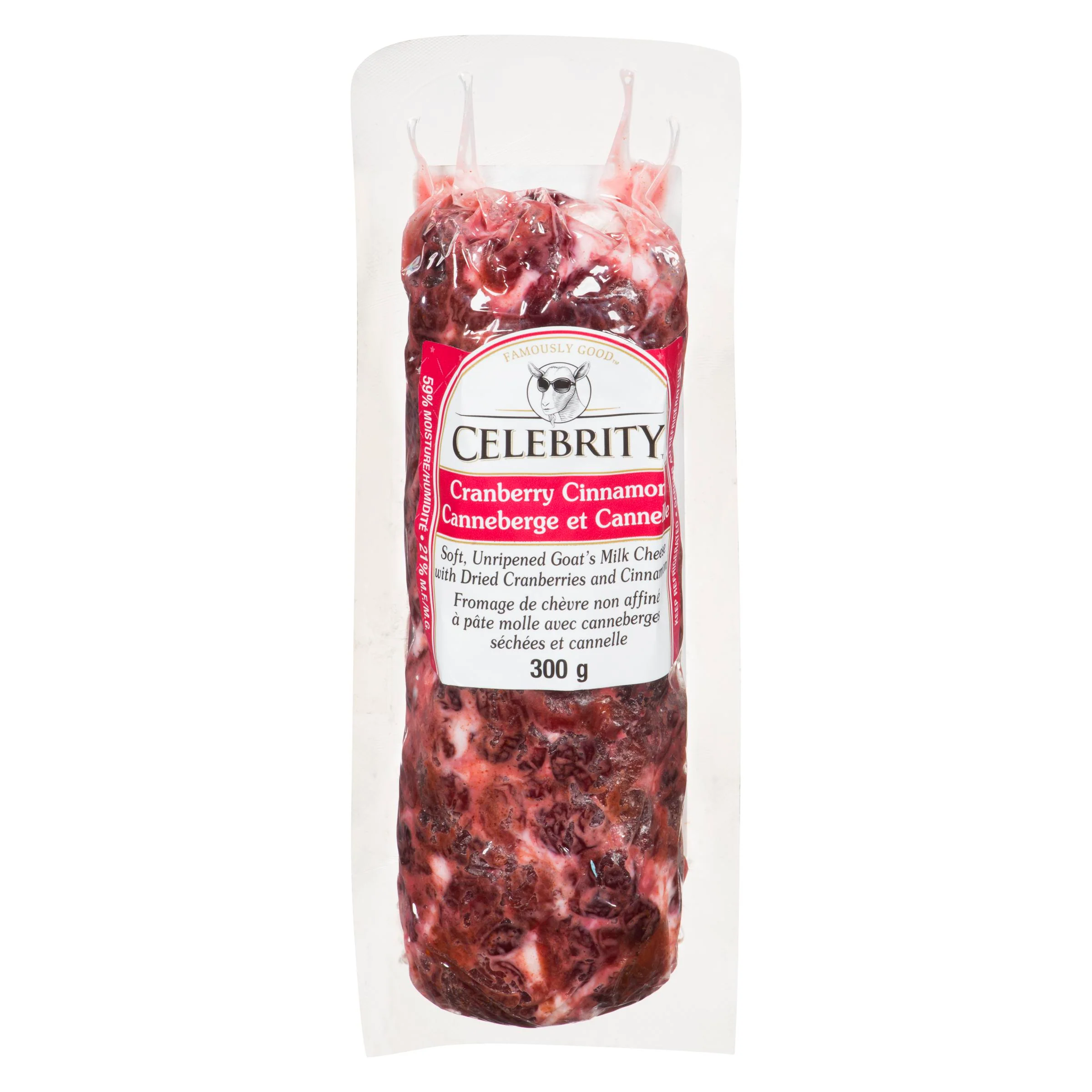Celebrity - Goat Cheese Cranberry W Cinnamon 300GR