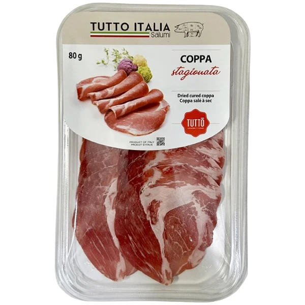 Tutto Italia - Sliced Coppa Stagionata 80GR