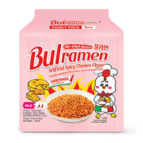 Bulramen - Spicy Chicken Carbonara 8x135 GR