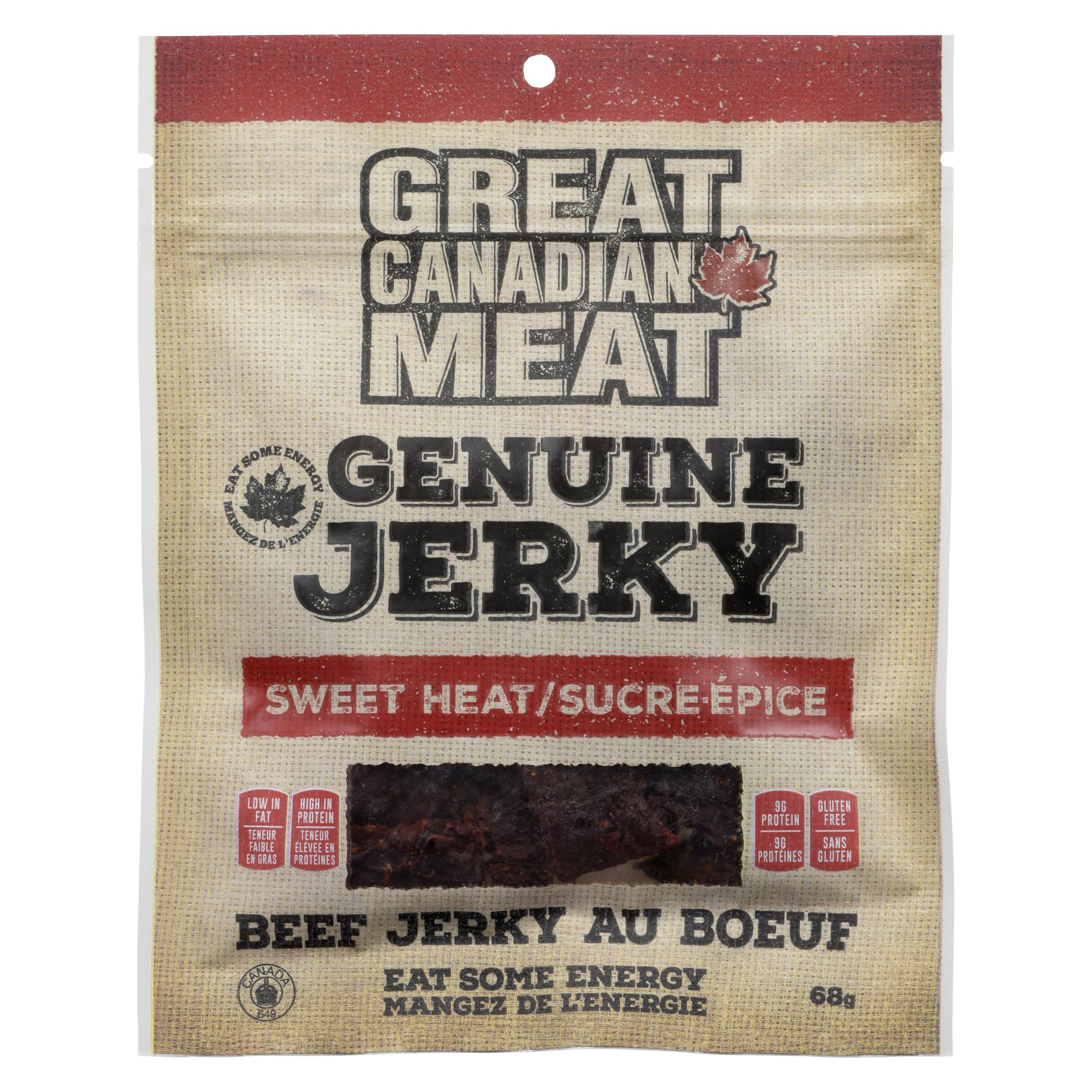 The Great Canadian - Sweet Heat Beef Jerky 68GR