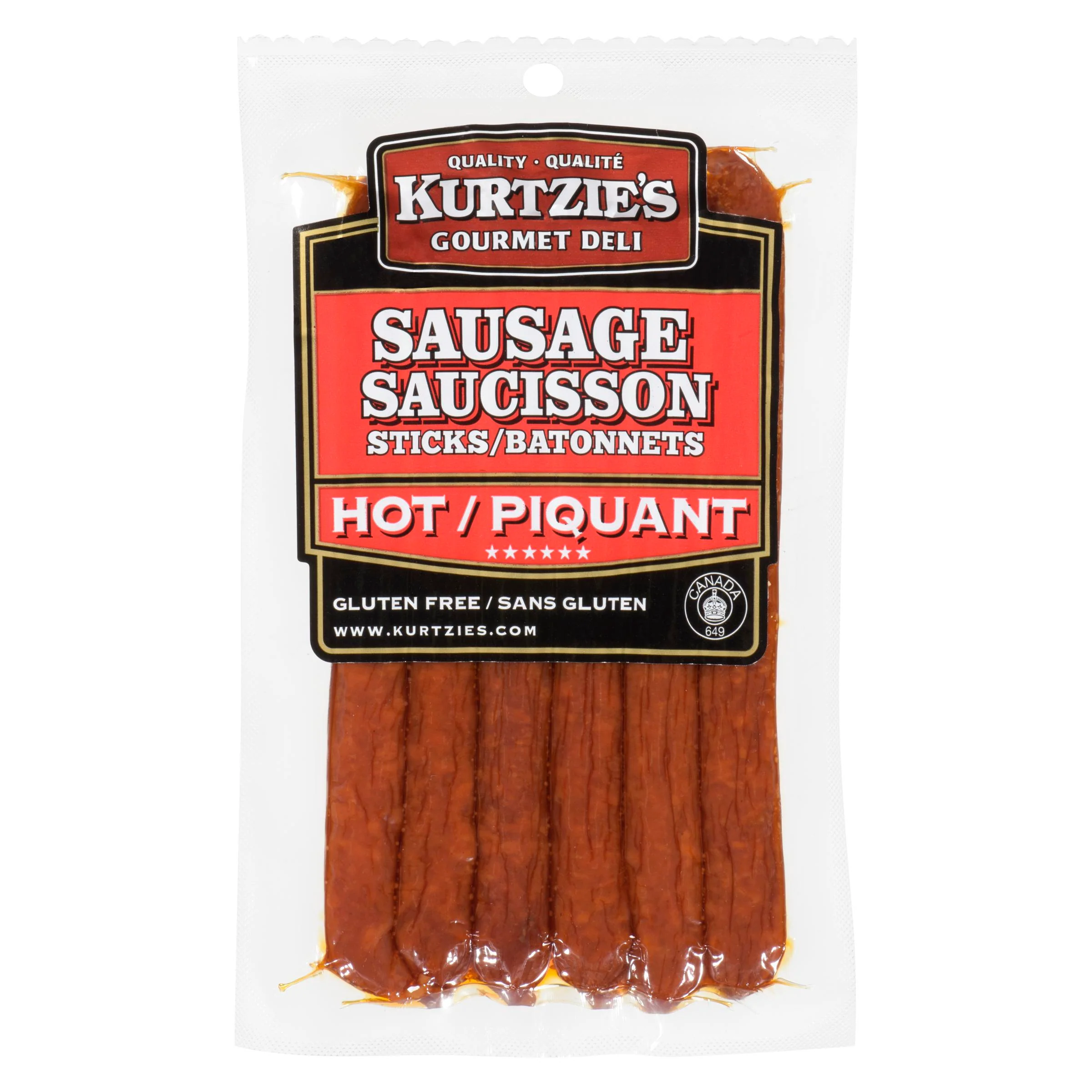 The Great Canadian Meat - Tgcm Sausage Sticks Hot 150GR