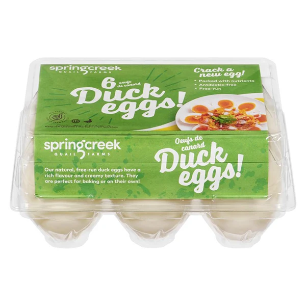 Spring Creek - All Natural Duck Eggs 6PACK
