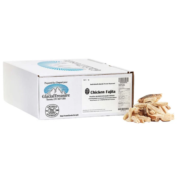 Glacial Treasure - Chicken Fajita Fully Cooked 4KG