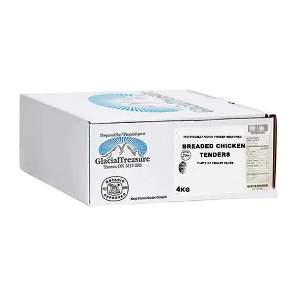 Glacial Treasure - Breaded Chicken Tenders 4KG