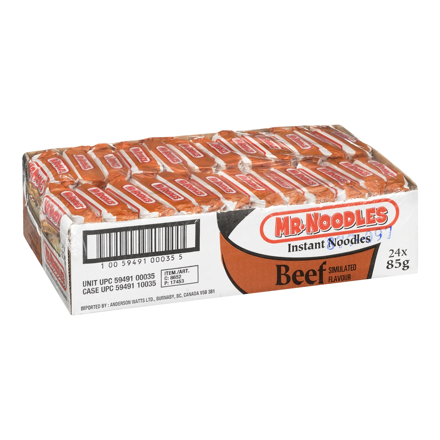 Mr Noodles - Beef 24x85 GR