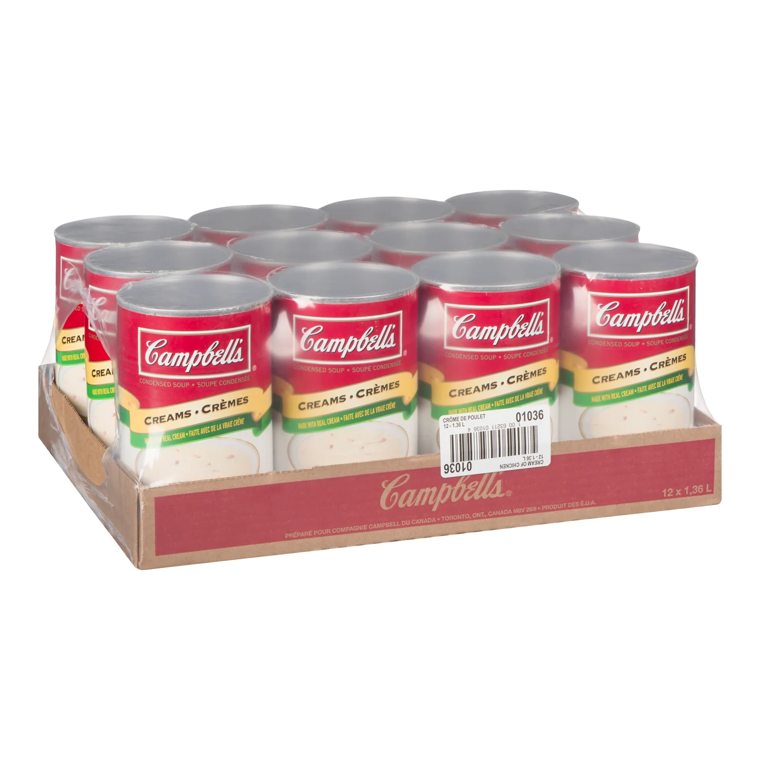 Campbells - Cream Of Chicken 12x48OZ