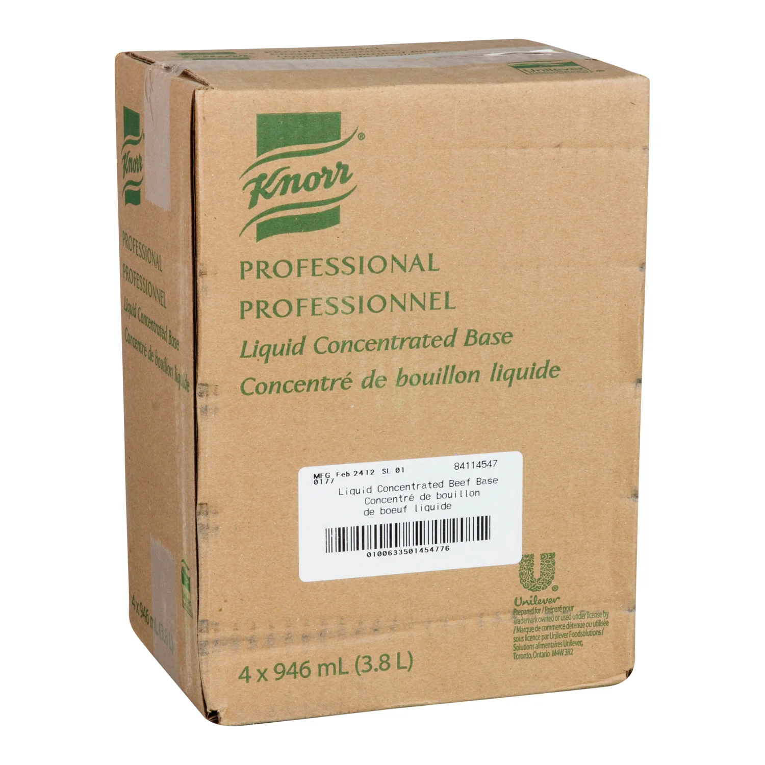 Knorr - Prof Liquid Beef Base 4x946GR