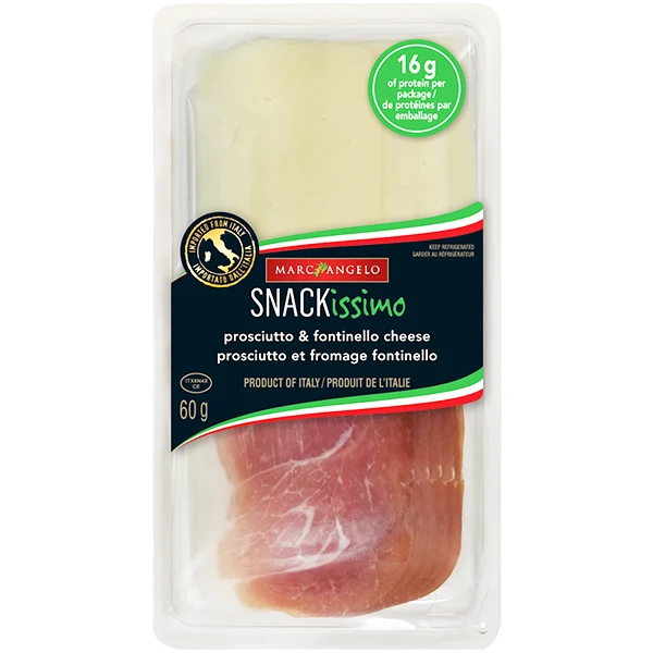 Marc Angelo - Snackissimo Proscuitto & Fontinello 10x60 GR