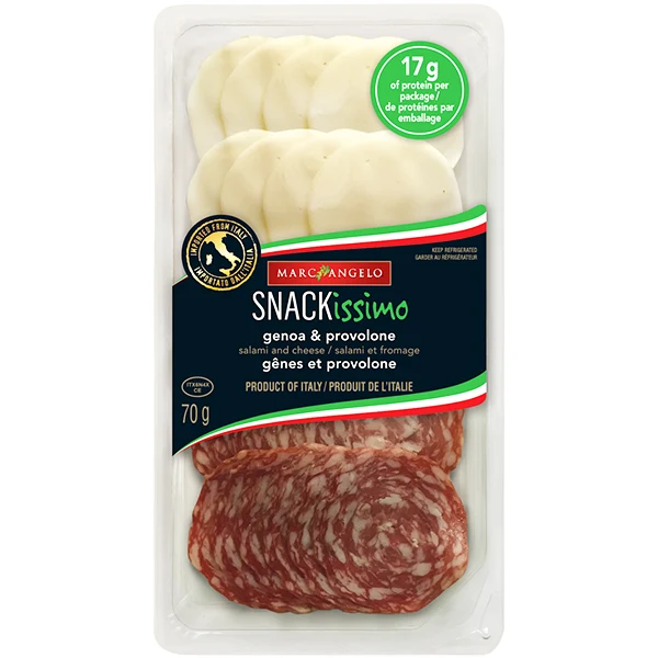 Marc Angelo - Snackissimo Genoa & Provolone 10x70 GR