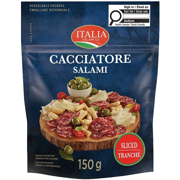 Italia - Cacciatore Mild Sliced 12x150 GR