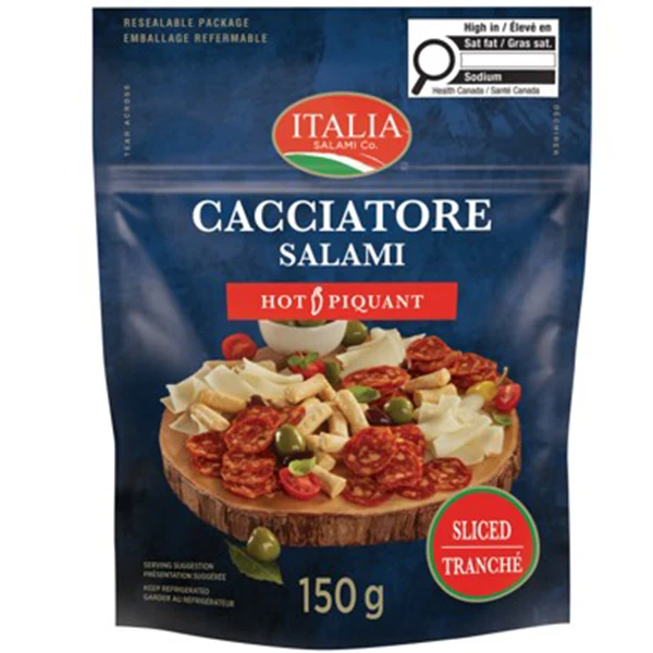 Italia - Cacciatore Hot Sliced 12x150 GR