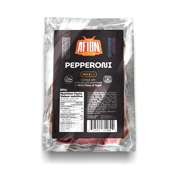 Afion - Pepperoni Mild (Sliced) 12x200 GR