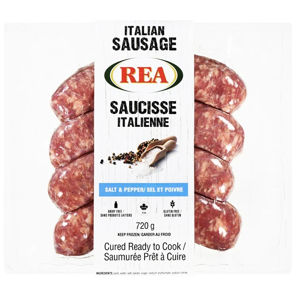 Rea - Frozen Mild Italian Sausages 8x720 GR