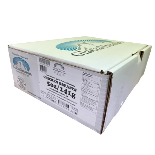 Glacial Treasure - Chicken Breast 5oz 25-27pcs 4KG