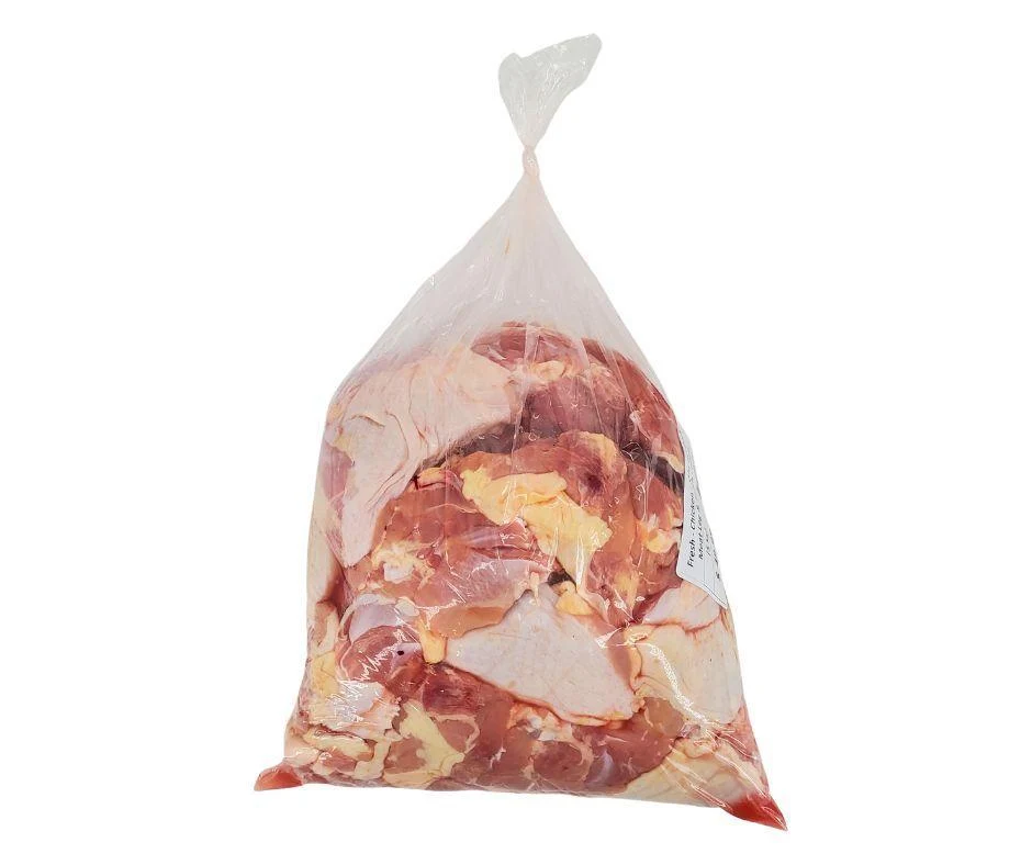 Fresh - Chicken - Skin On Dark Meat Leg & Thigh - Halal — Each (25 KG)