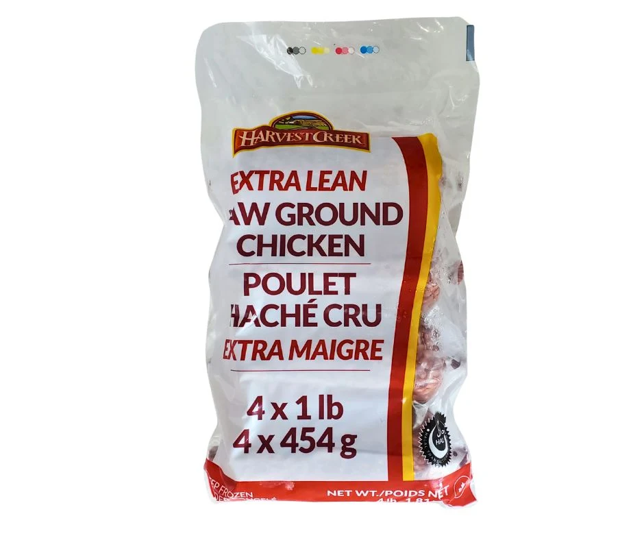Harvest Creek - Ground Chicken - Halal - Frozen — Case (6 x 1.81 KG)