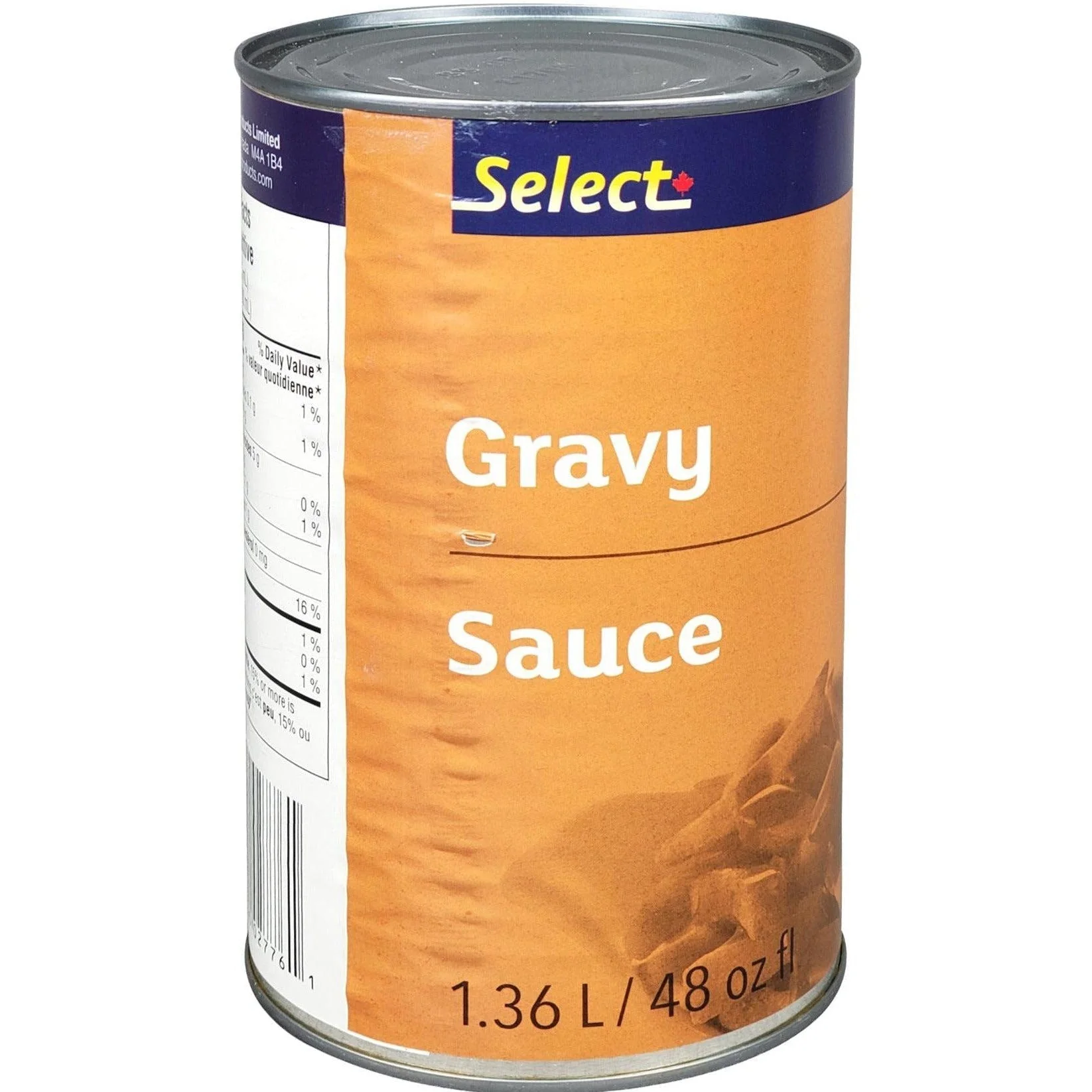 Select - Gravy - Liquid Beef — Case (12 x 48 OZ)