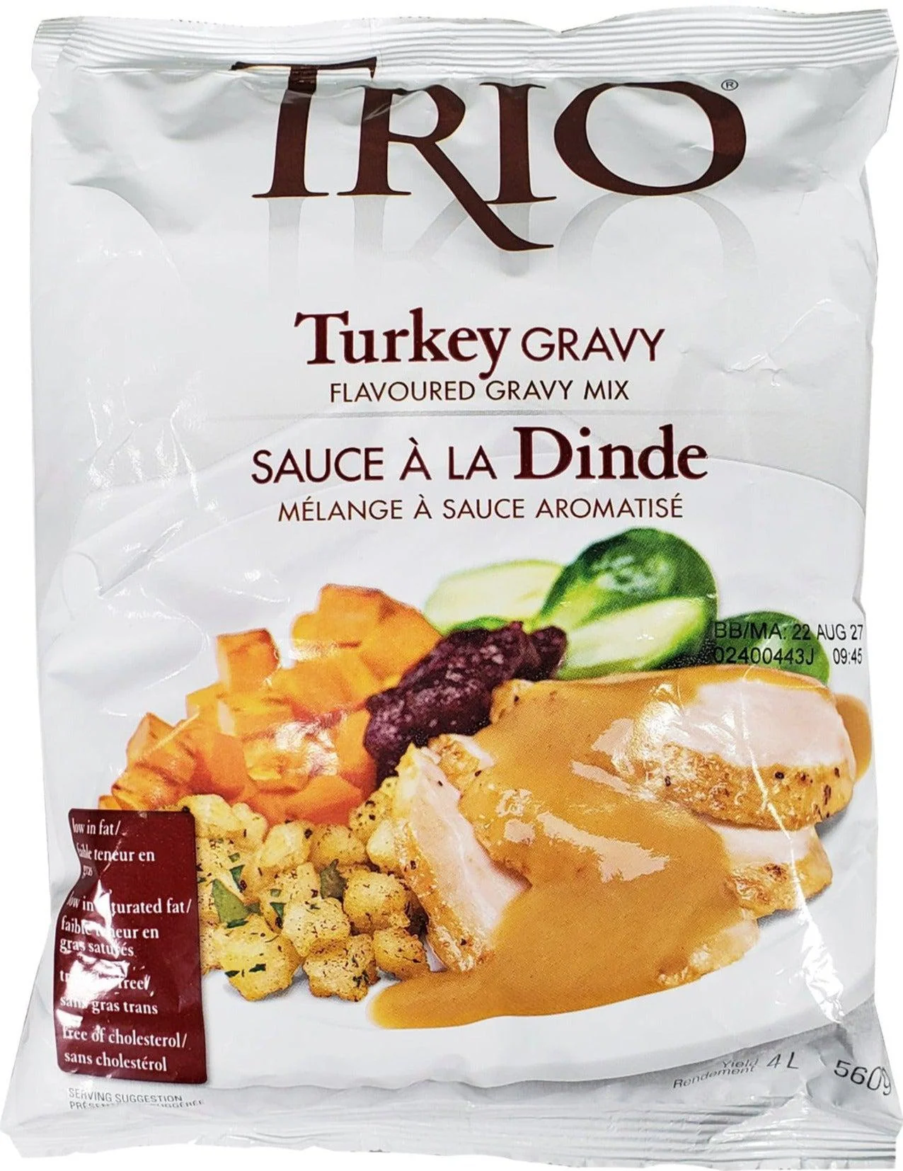 Trio Turkey Gravy Mix — Case (8 x 560 G)