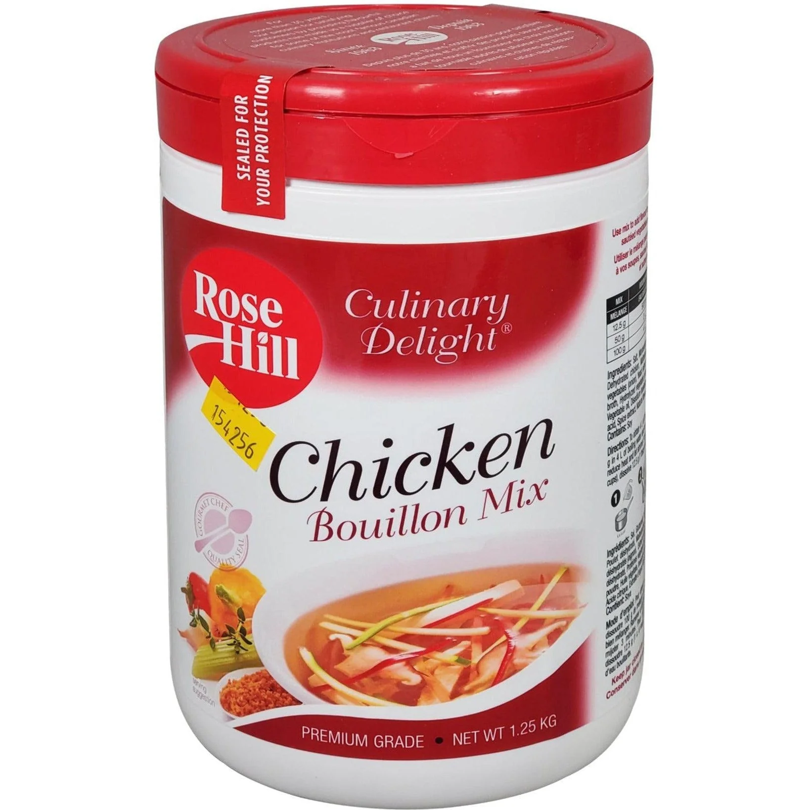 Rose Hill - Sauce Mix - Chicken Bouillon — Case (6 x 1.25 KG)