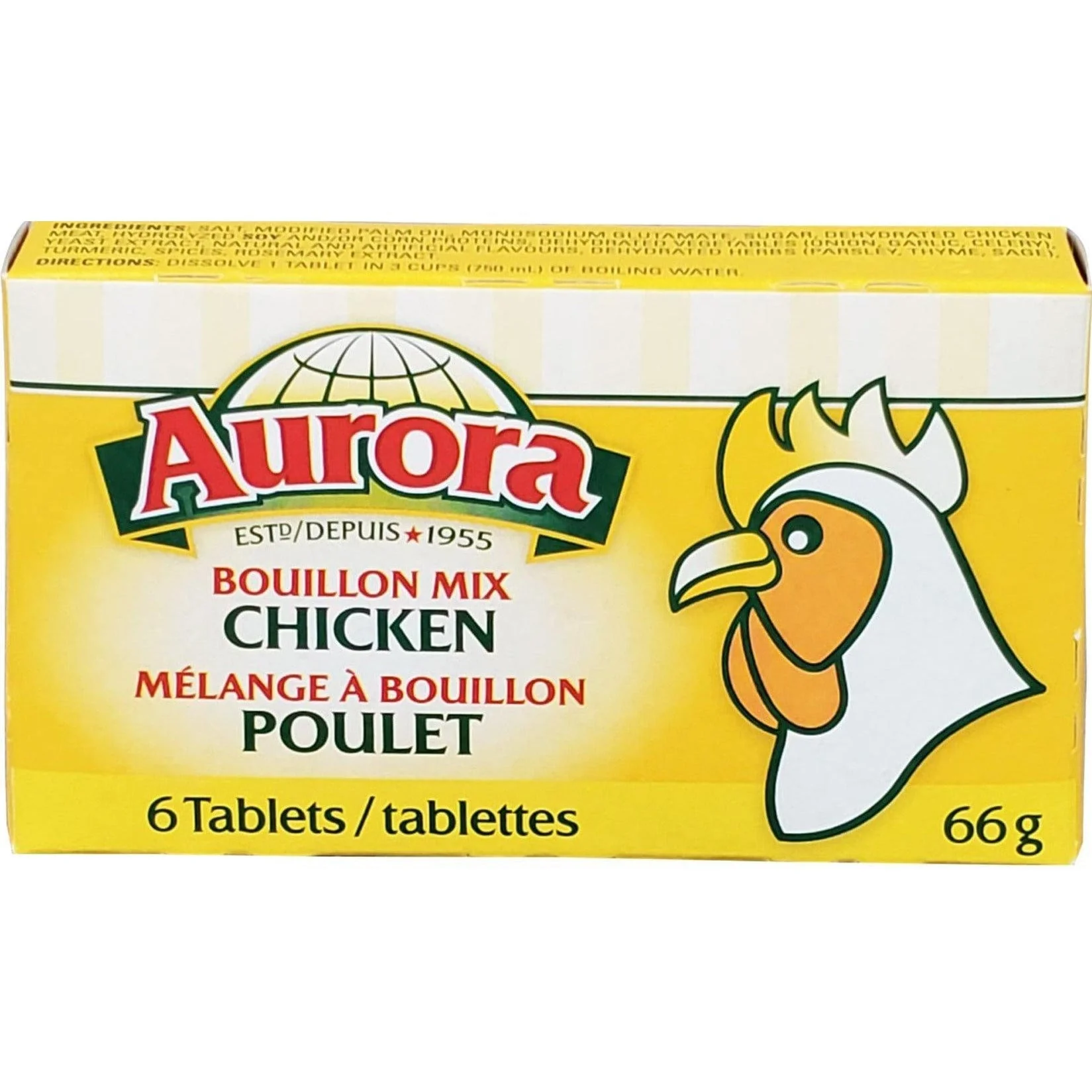 Aurora - Bouillon Cubes - Chicken — Each (66 G)