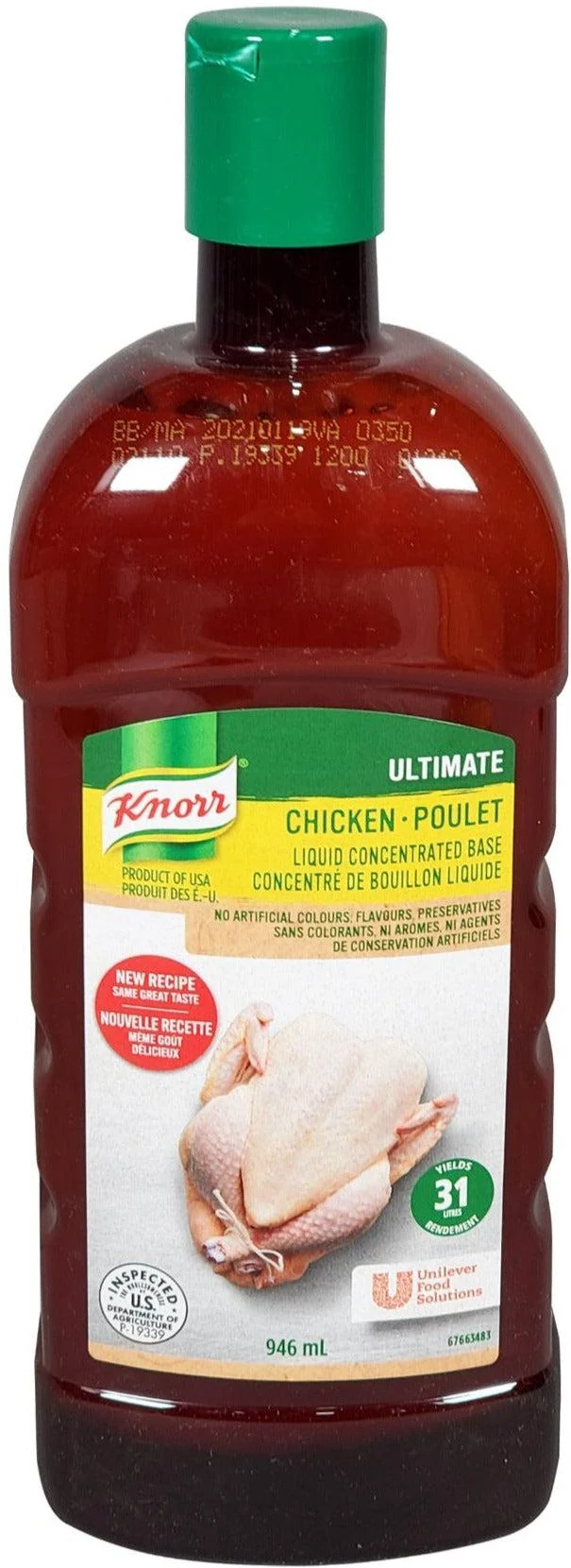 Knorr - Liquid Base - Ultimate Chicken — Case (4 x 946 ML)