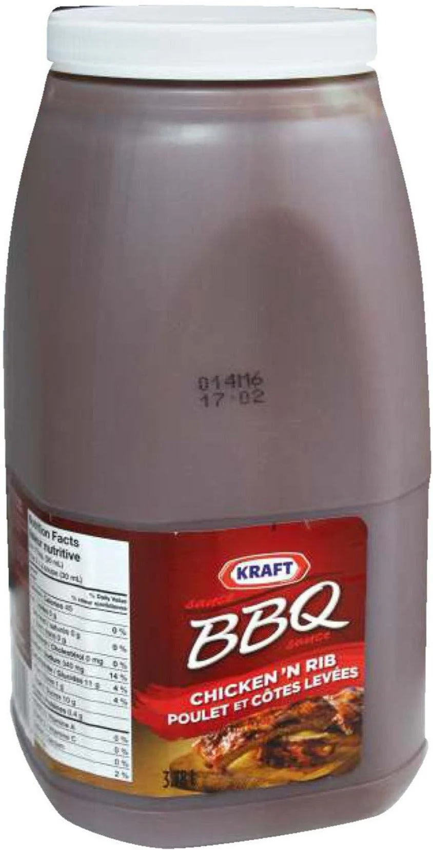 Kraft - BBQ Chicken & Rib Sauce — Case (2 x 3.78 L)