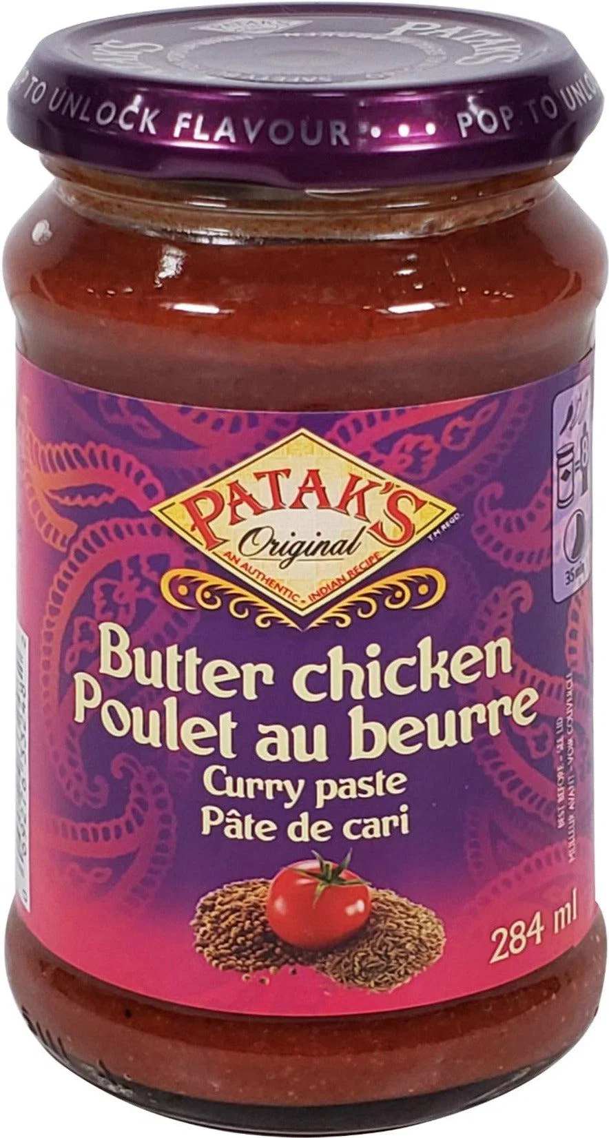 Patak's - Butter Chicken Paste — Each (284 ML)
