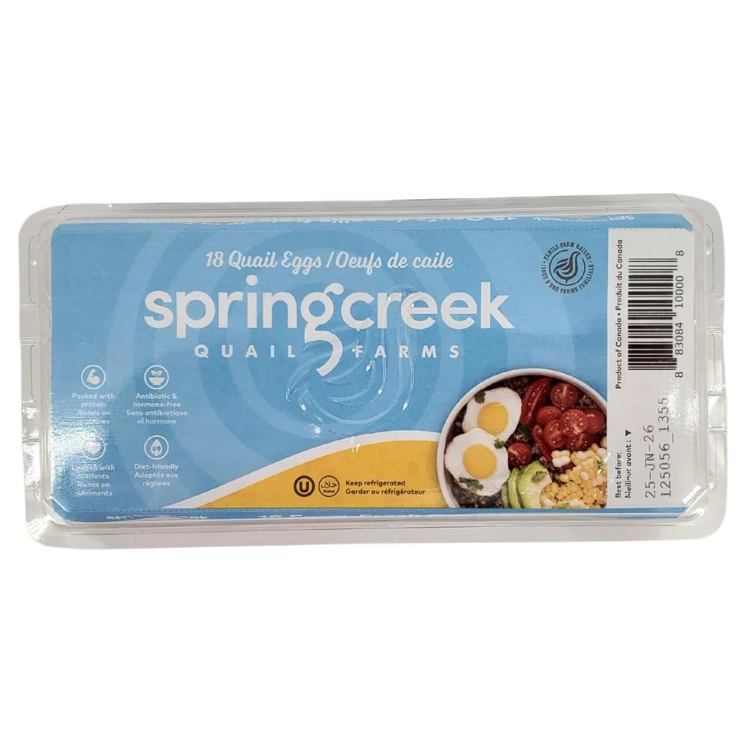 Spring Creek - Quail Eggs — Case (40 x 18 CT)