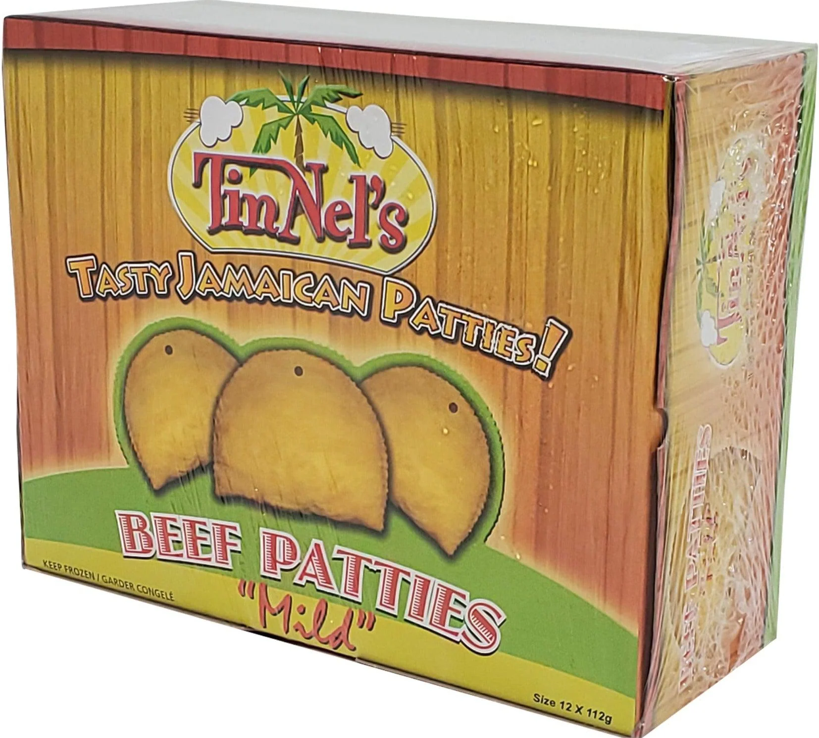 TinNels - Beef Patty - Mild — Case (12 x 12 CT)