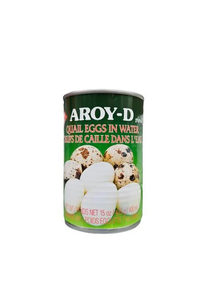 Aroy-D - Quail Eggs — Case (24 x 425 G)