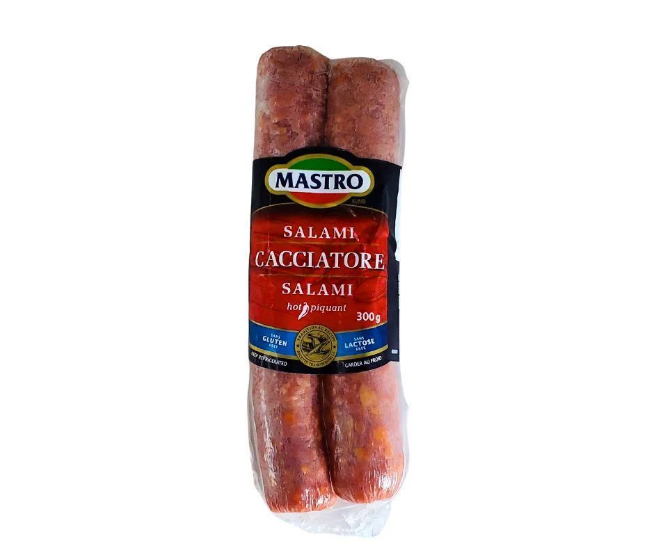 Mastro - Salami - Cacciatore Sausages - Hot — Each (300 G)