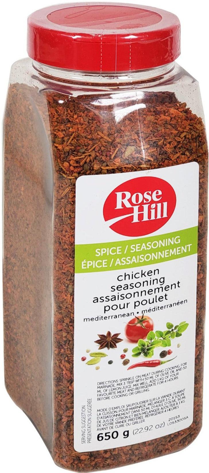 Rose Hill - Mediterranean Chicken Seasoning — Each (650 G)