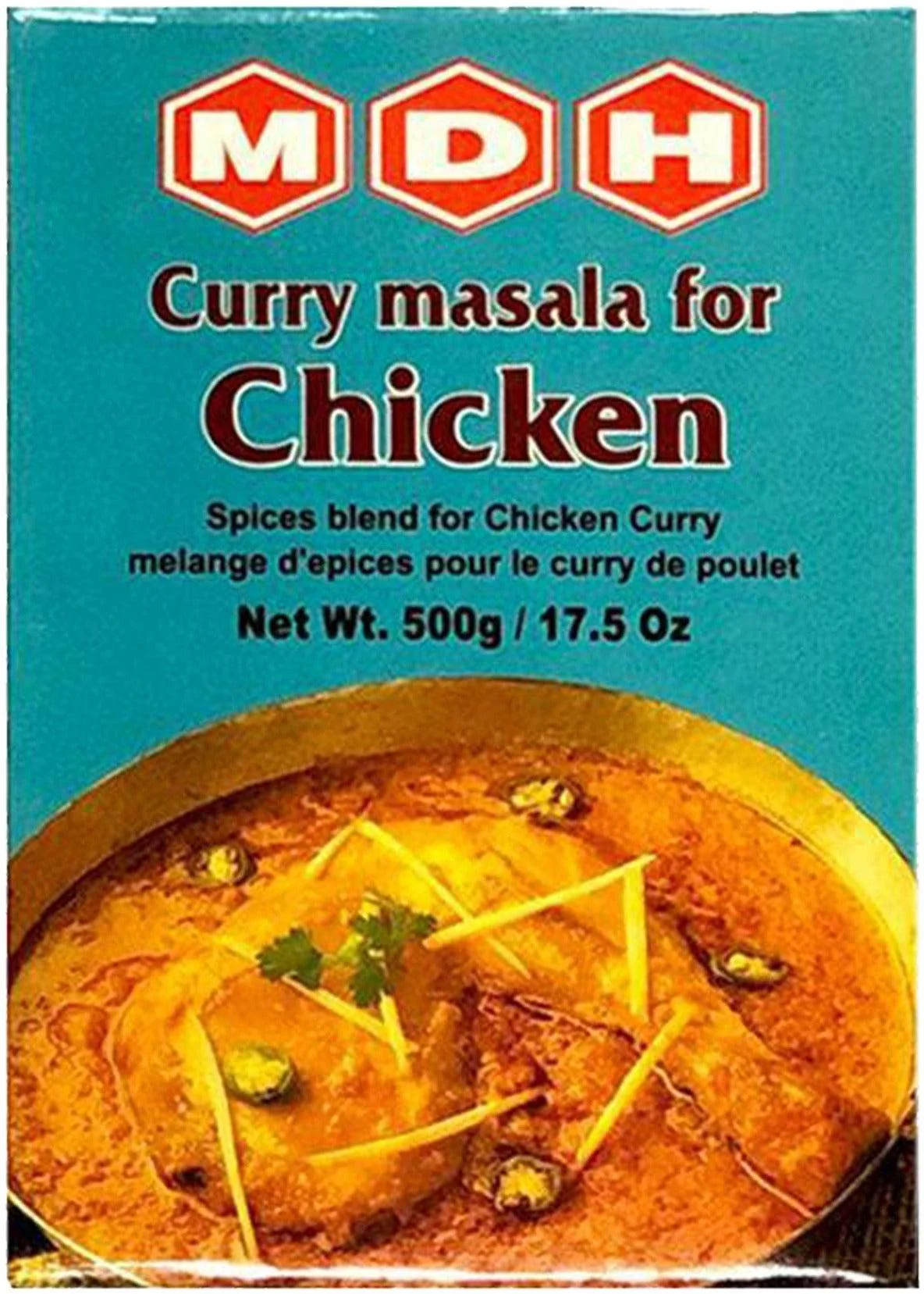 MDH - Chicken Curry Masala - 500g — Case (6 x 4 x 500 G)
