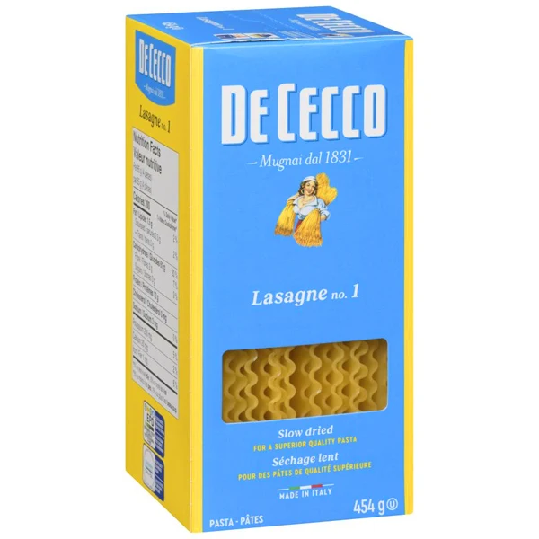 De Cecco - #1 Lasagna L.D. Riccia 454GR