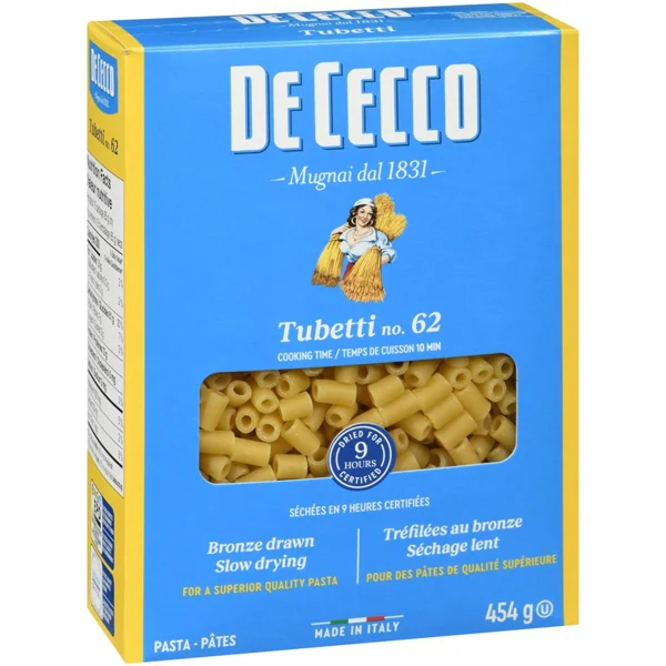 De Cecco - #62 Tubetti 454GR