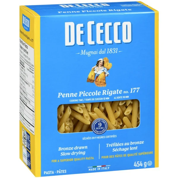 De Cecco - #177 Penne Piccole Rigate 12x454 GR