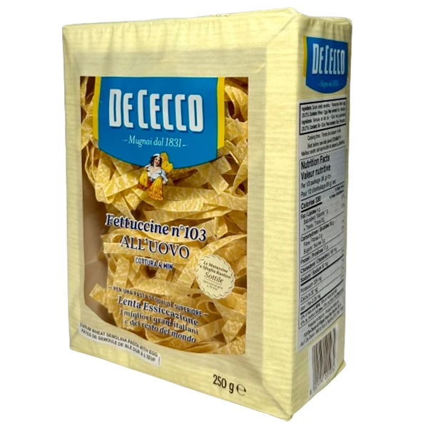 De Cecco - #103 Fettuccine All Uovo 250GR