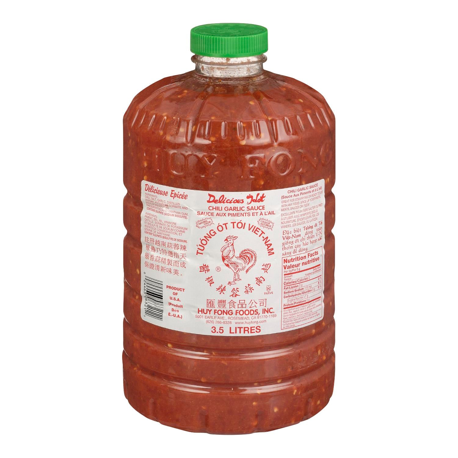 Huy Fong - Chili Garlic Sauce 3.5LT