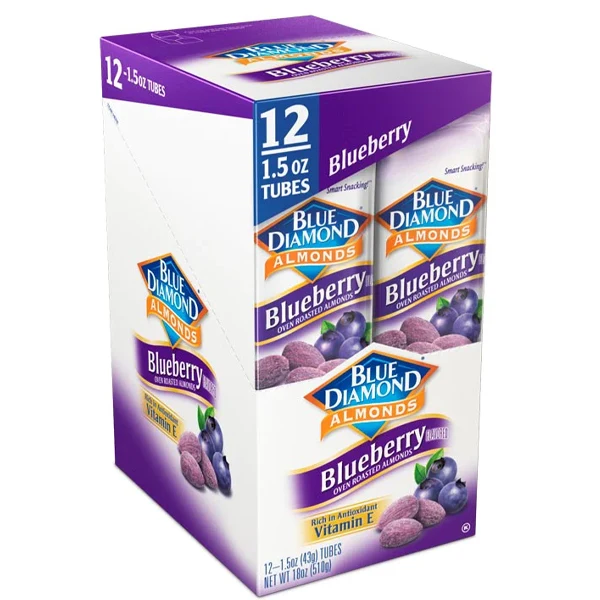 Blue Diamond - Almonds Blueberry 12x43 GR