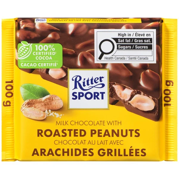 Ritter - Roasted Peanut Bar 100GR