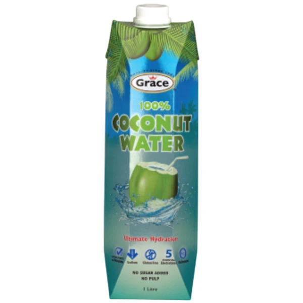 Grace - Coconut Water NO Sugar 12x1 LT