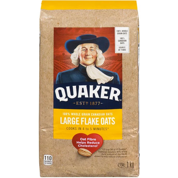 Quaker - Large Flake Oats 1KG