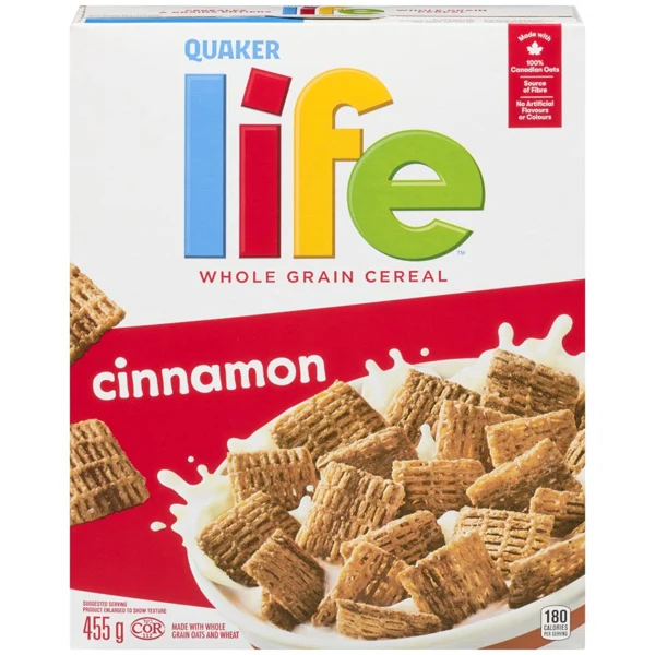 Quaker - Life Cinnamon 455GR