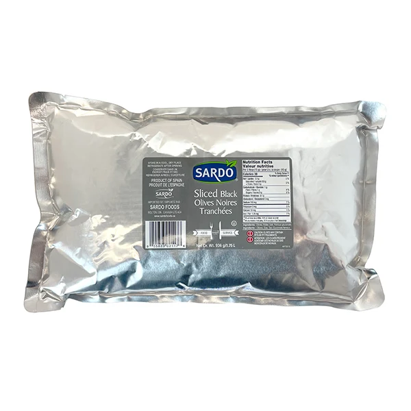 Sardo - Sliced Black Olives 936GR