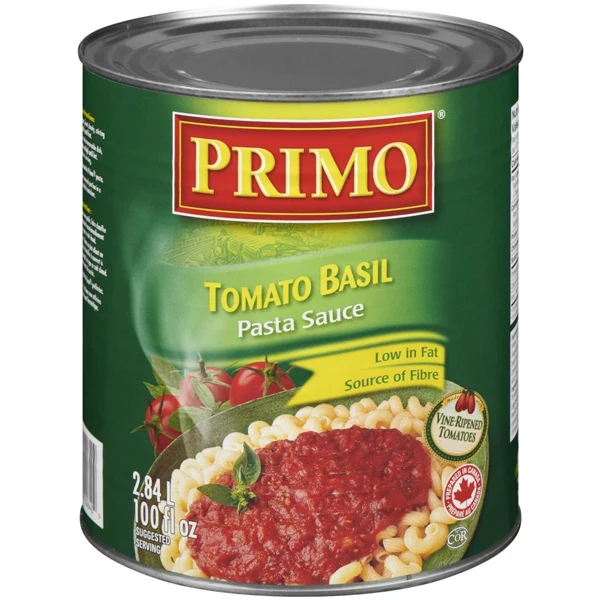 Primo - Pasta Sauce Tomato Basil 2.84LT