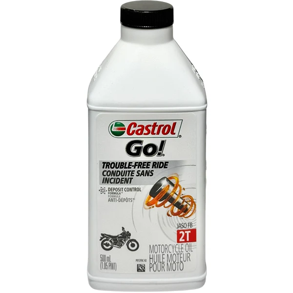Castrol Go - 2T Two Stroke Motor Oil 500ML