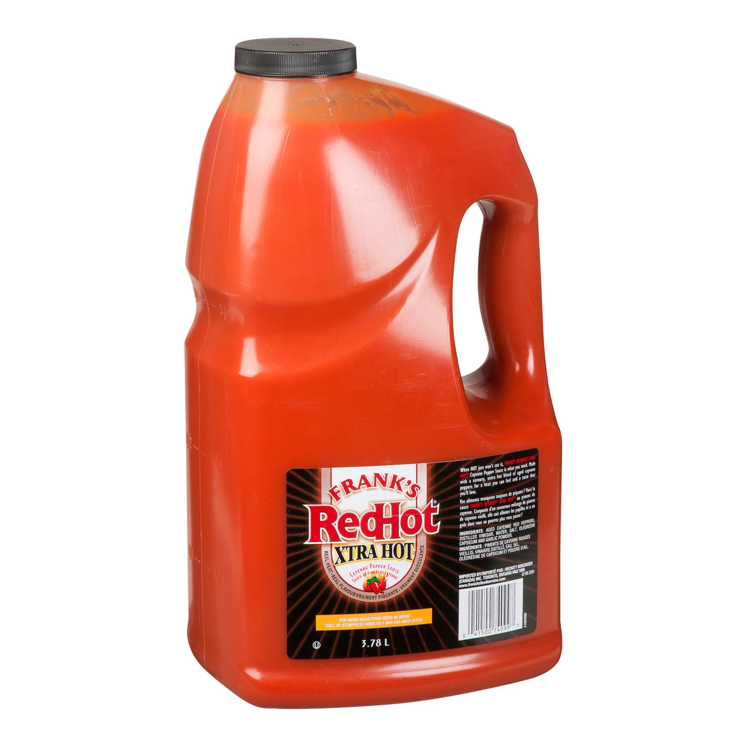 Franks - Xtra Hot Sauce 2x3.78 LT