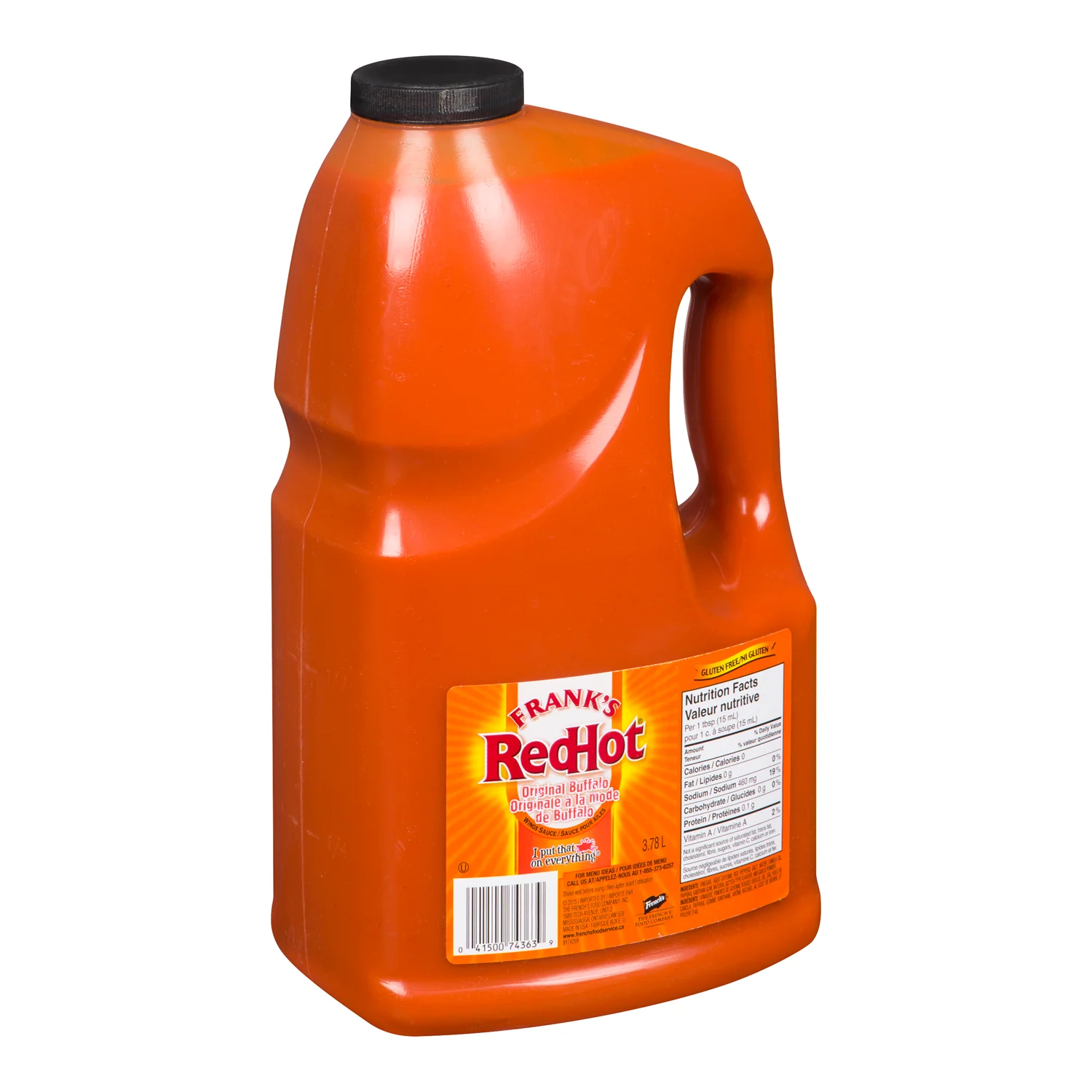 Franks - Rh Buffalo Wing Sauce 2x3.78 LT