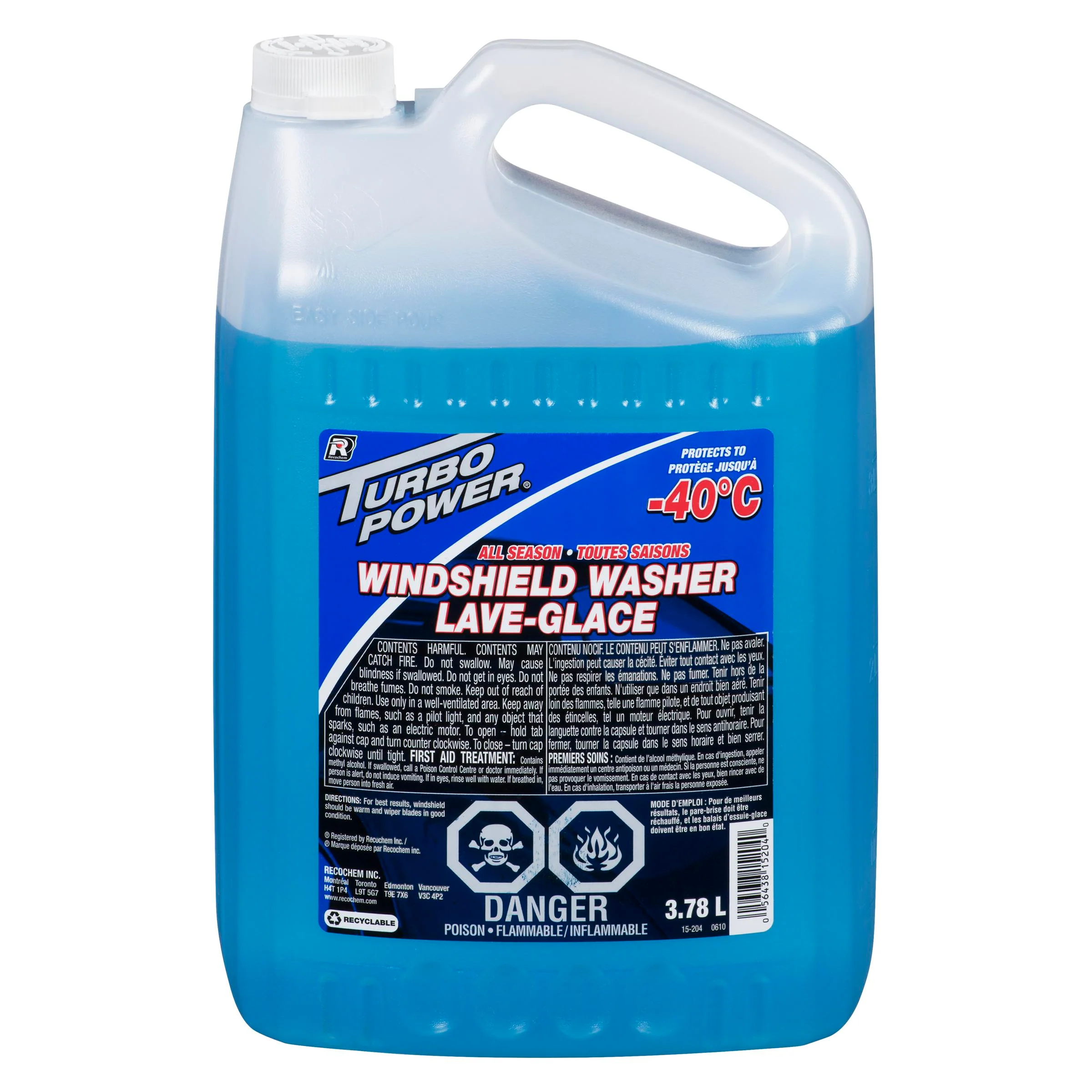 Turbo Power - Windshield Washer Fluid 3.78LT